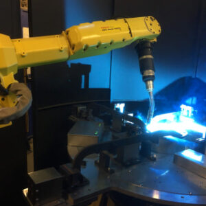 Fanuc robotos mig mag hegesztő robot cella kivitelezés