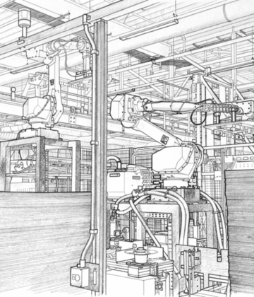 Estun-kameras-robot-rendszer